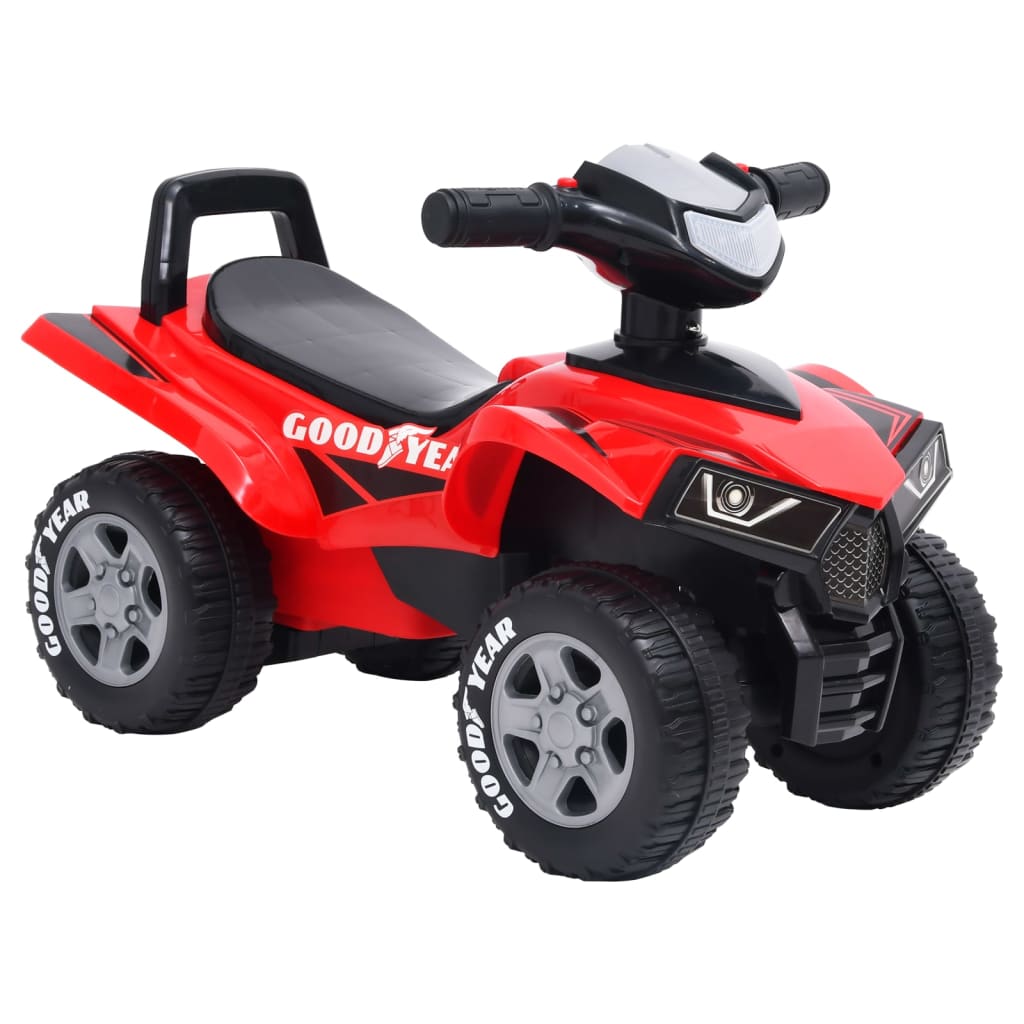 Aufsitz-Quad für Kinder Good Year Rot - Premium Lauflernwagen & Rutsch- & Tretfahrzeuge - Just €71.61! Shop now at homesales4u
