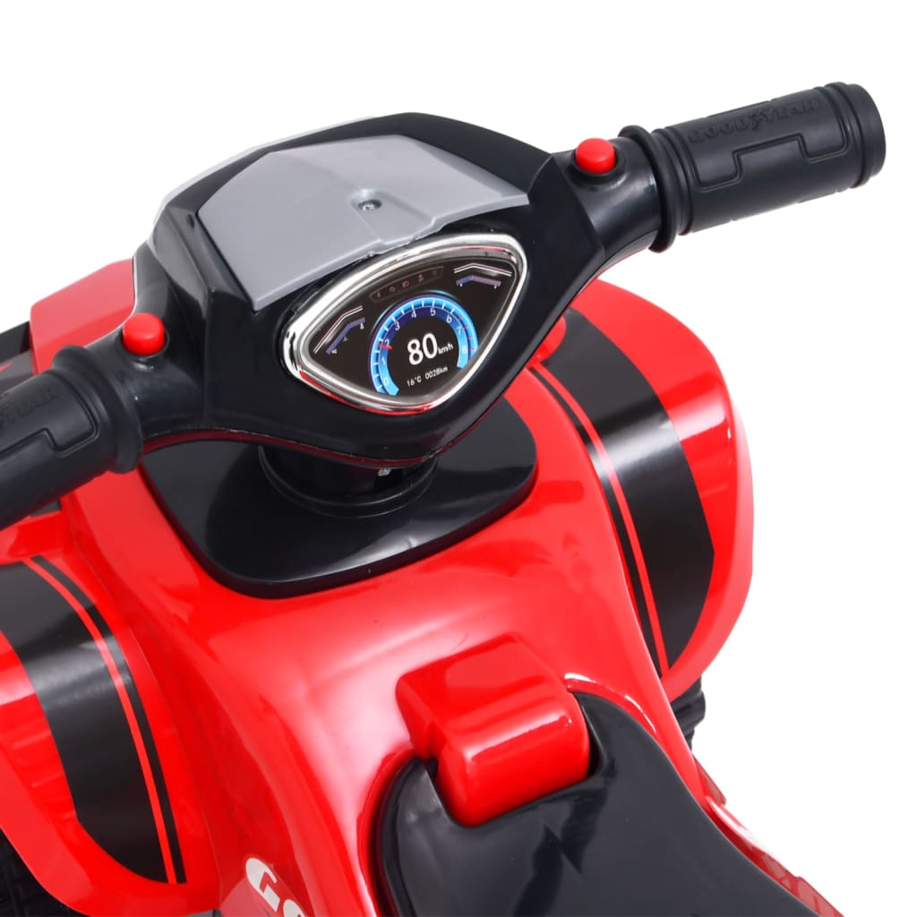 Aufsitz-Quad für Kinder Good Year Rot - Premium Lauflernwagen & Rutsch- & Tretfahrzeuge - Just €71.61! Shop now at homesales4u