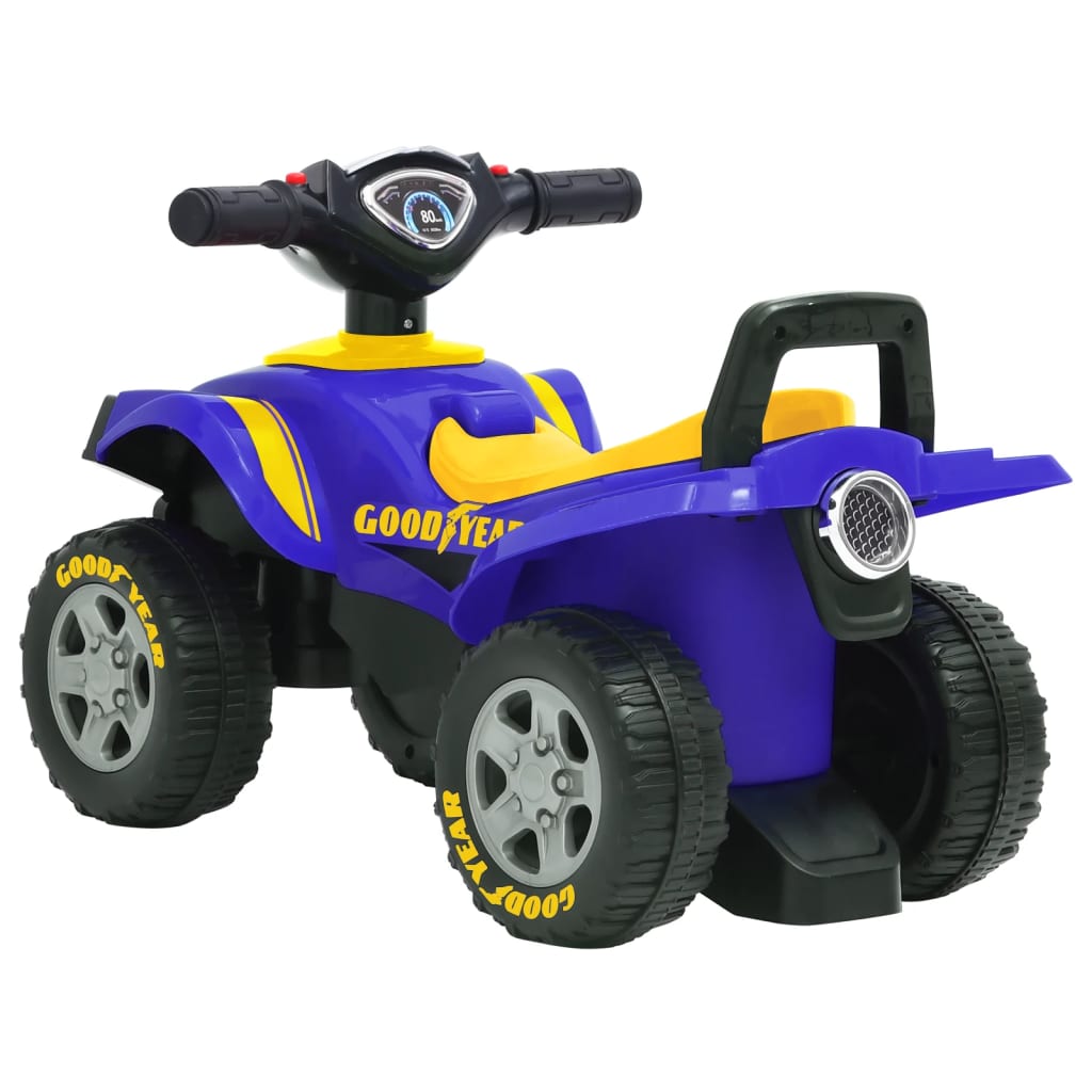 Aufsitz-Quad für Kinder Good Year Blau - Premium Lauflernwagen & Rutsch- & Tretfahrzeuge - Just €71.61! Shop now at homesales4u