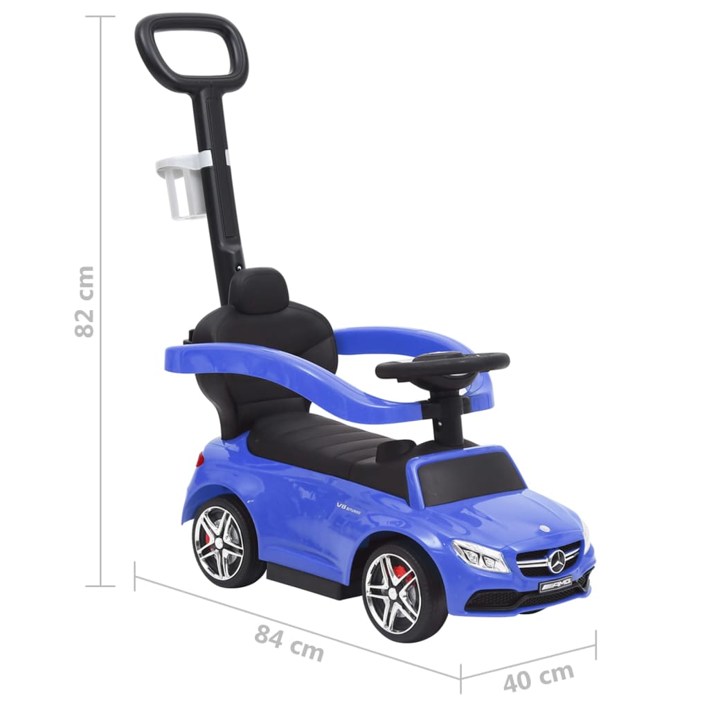 Rutschauto Mercedes-Benz C63 Blau - Premium Lauflernwagen & Rutsch- & Tretfahrzeuge - Just €112.31! Shop now at homesales4u