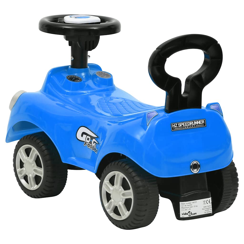 Kinderauto Blau - Premium Lauflernwagen & Rutsch- & Tretfahrzeuge - Just €34.24! Shop now at homesales4u