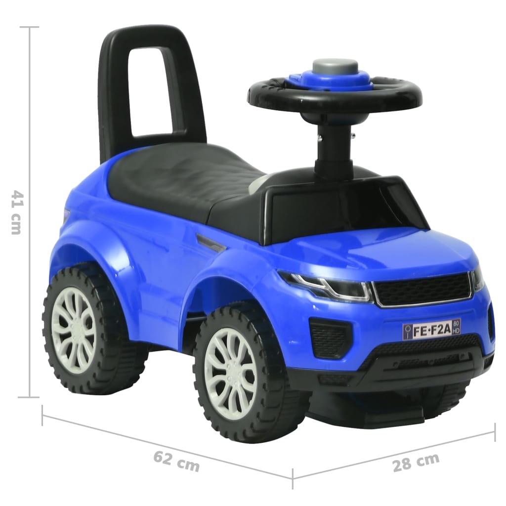 Kinderauto Blau - Premium Lauflernwagen & Rutsch- & Tretfahrzeuge - Just €63.49! Shop now at homesales4u