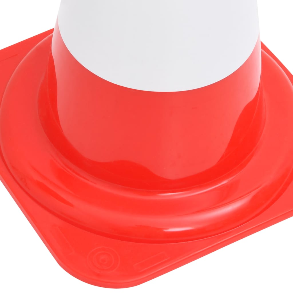 Reflektierende Verkehrskegel 20 Stk. Rot und Weiß 50 cm - Premium Verkehrsschilder - Just €204.08! Shop now at homesales4u