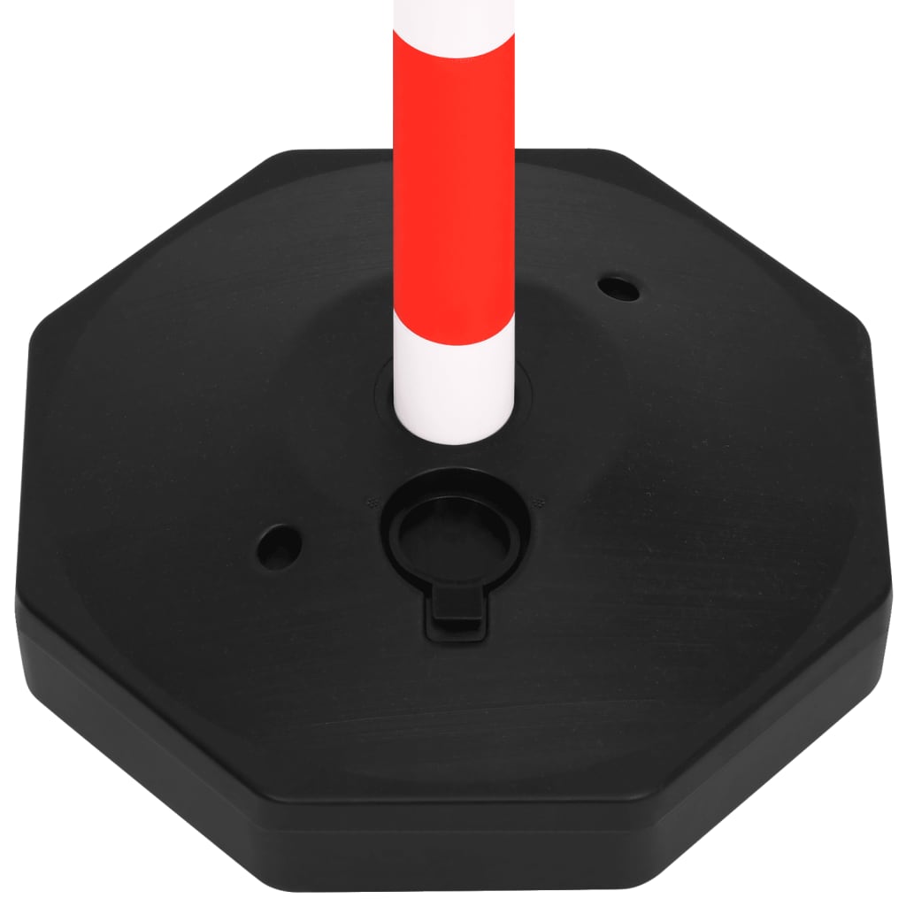 Kettenpfosten-Set mit 10 m Kunststoffkette - Premium Verkehrsschilder - Just €78.09! Shop now at homesales4u