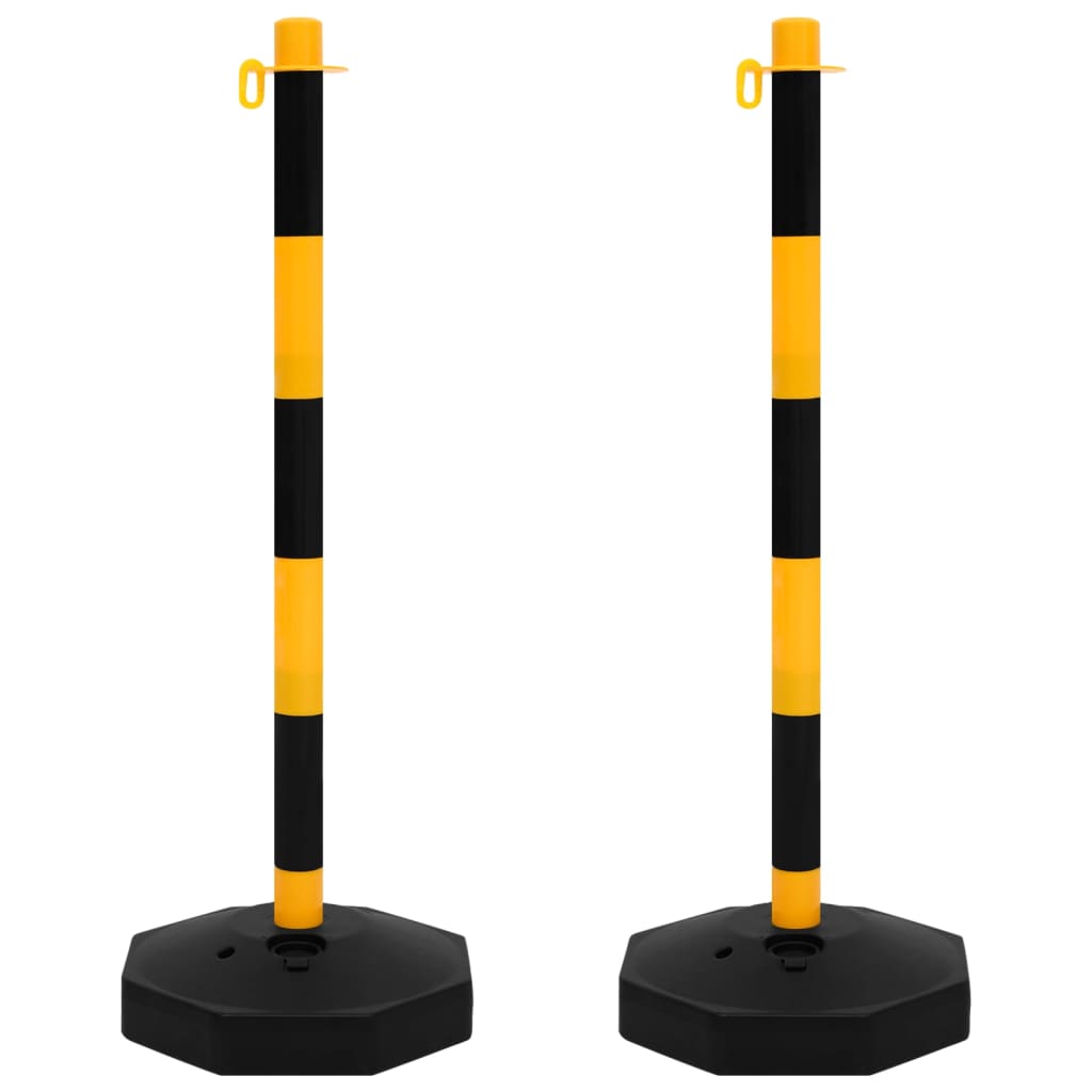 Kettenpfosten-Set mit 10 m Kunststoffkette - Premium Verkehrsschilder - Just €52.62! Shop now at homesales4u
