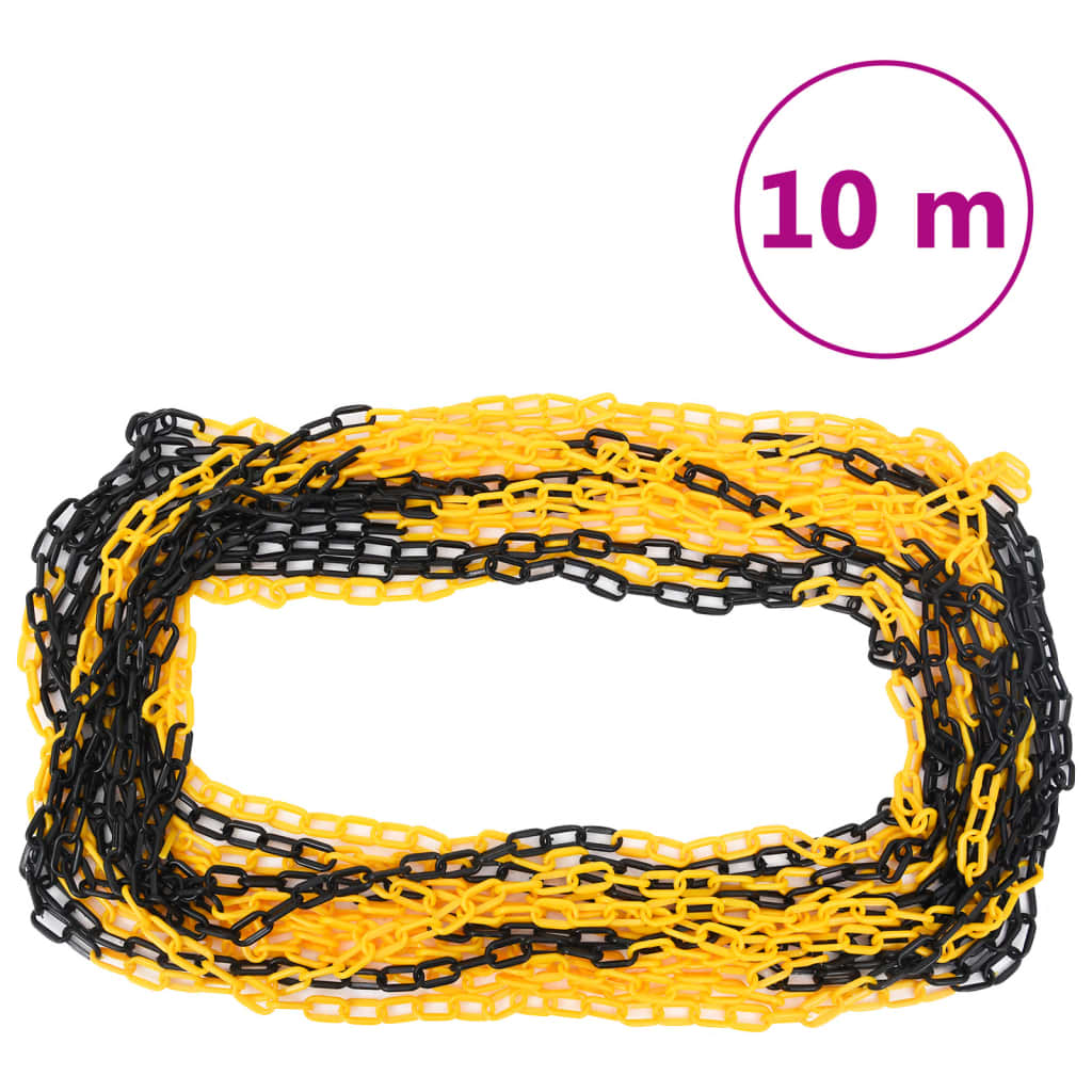 Kettenpfosten-Set mit 10 m Kunststoffkette - Premium Verkehrsschilder - Just €52.62! Shop now at homesales4u
