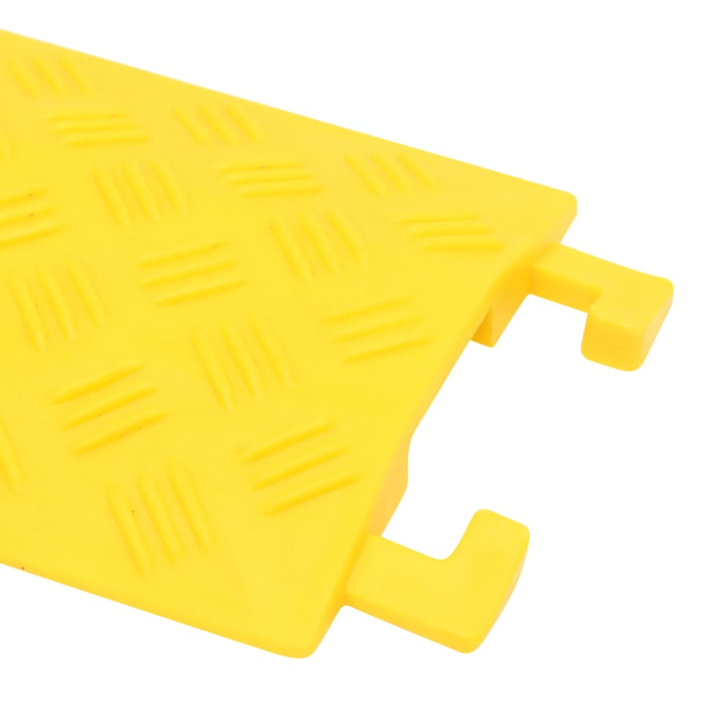 Kabelbrücken 4 Stk. 98,5 cm Gelb - Premium Verkehrsschilder - Just €48.58! Shop now at homesales4u