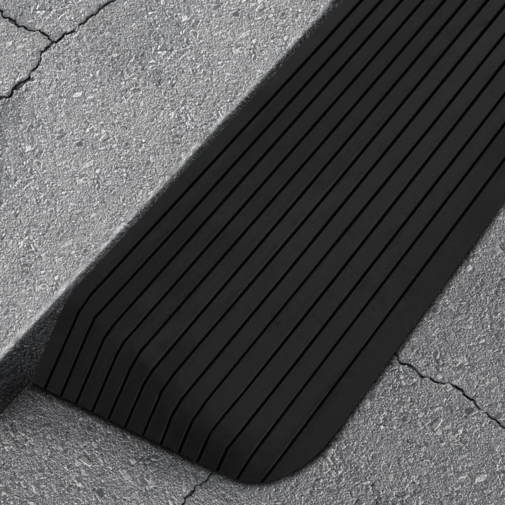 Schwellenrampe 110x41x5 cm Gummi - Premium Verkehrsschilder - Just €83.37! Shop now at homesales4u