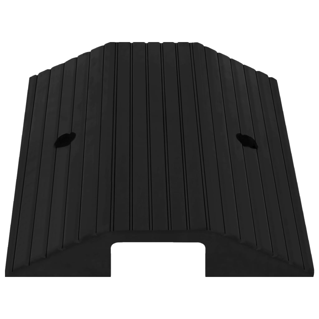 Brückenschwellenrampen 3 Stk. 49x40x8 cm Gummi - Premium Verkehrsschilder - Just €146.35! Shop now at homesales4u