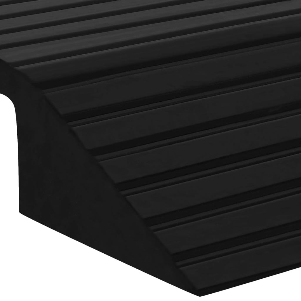Brückenschwellenrampen 3 Stk. 49x40x8 cm Gummi - Premium Verkehrsschilder - Just €146.35! Shop now at homesales4u
