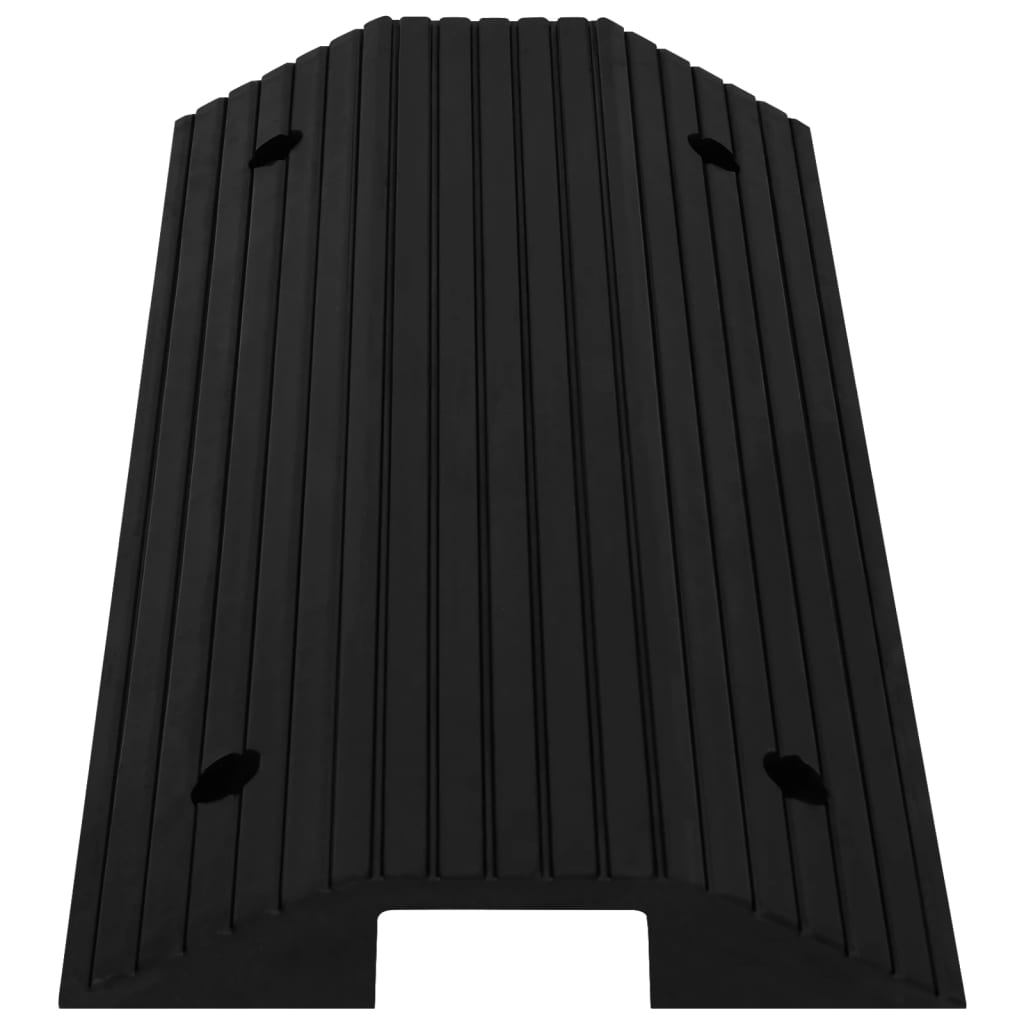 Brückenschwellenrampen 2 Stk. 80x40x8 cm Gummi - Premium Verkehrsschilder - Just €189.52! Shop now at homesales4u
