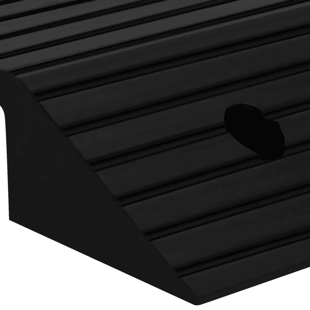 Brückenschwellenrampen 2 Stk. 80x40x8 cm Gummi - Premium Verkehrsschilder - Just €189.52! Shop now at homesales4u