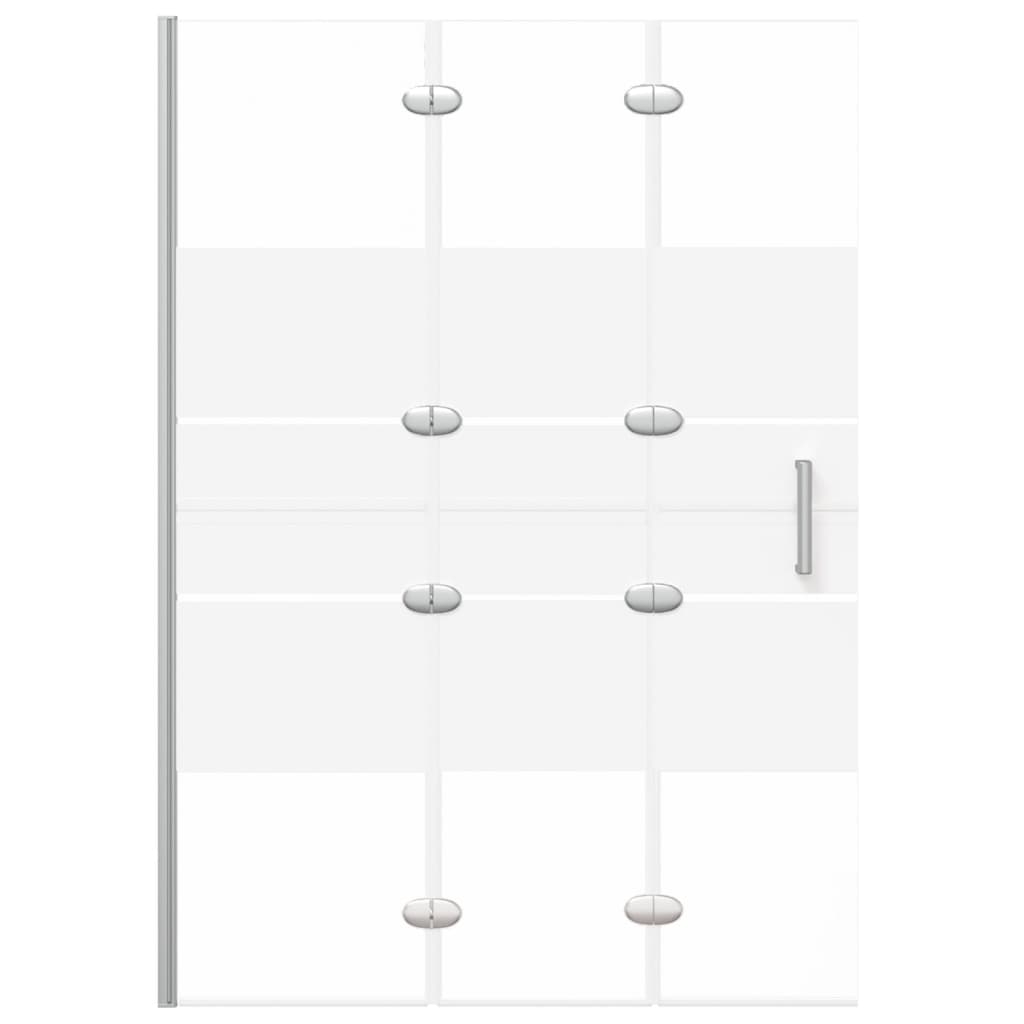 Faltbare Duschkabine ESG 100x140 cm Weiß - Premium Duschkabinen & -türen - Just €193.33! Shop now at homesales4u