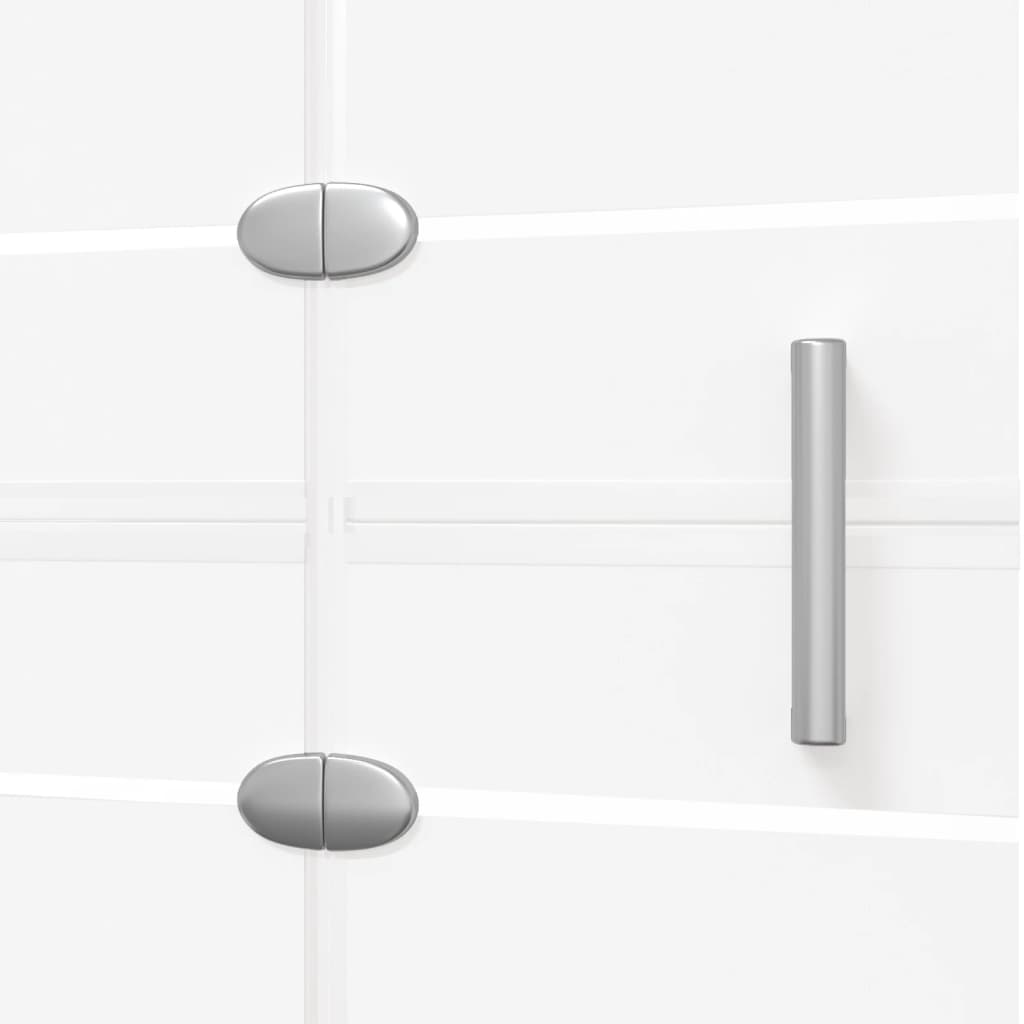 Faltbare Duschkabine ESG 100x140 cm Weiß - Premium Duschkabinen & -türen - Just €193.33! Shop now at homesales4u