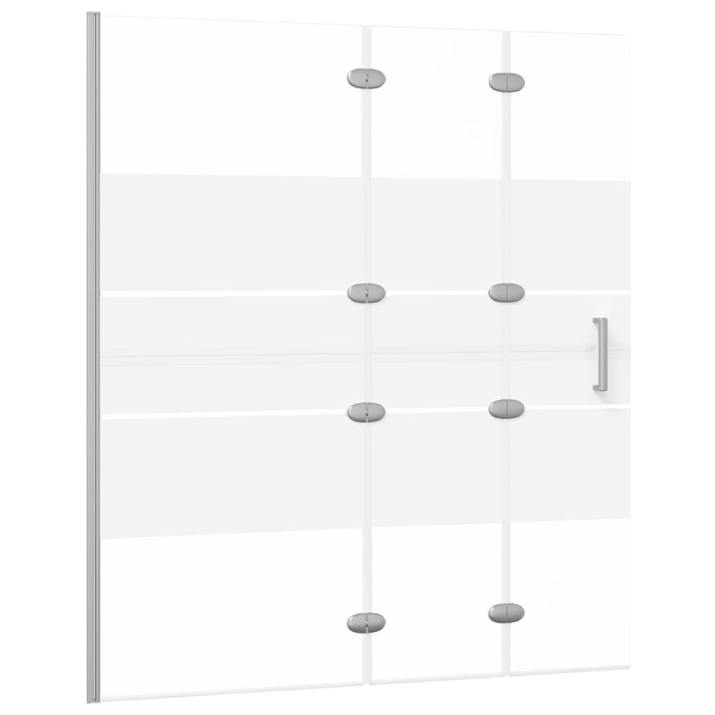 Faltbare Duschkabine ESG 120x140 cm Weiß - Premium Duschkabinen & -türen - Just €210.22! Shop now at homesales4u