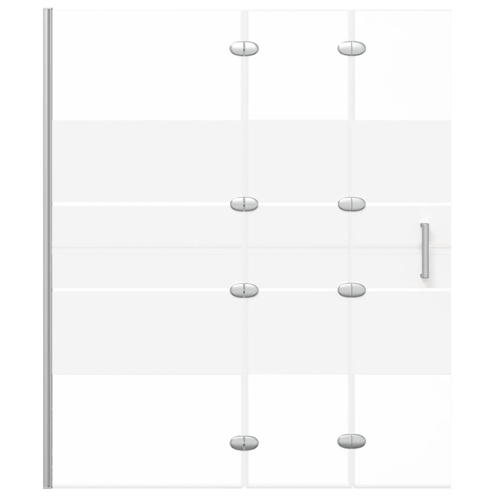 Faltbare Duschkabine ESG 120x140 cm Weiß - Premium Duschkabinen & -türen - Just €210.22! Shop now at homesales4u