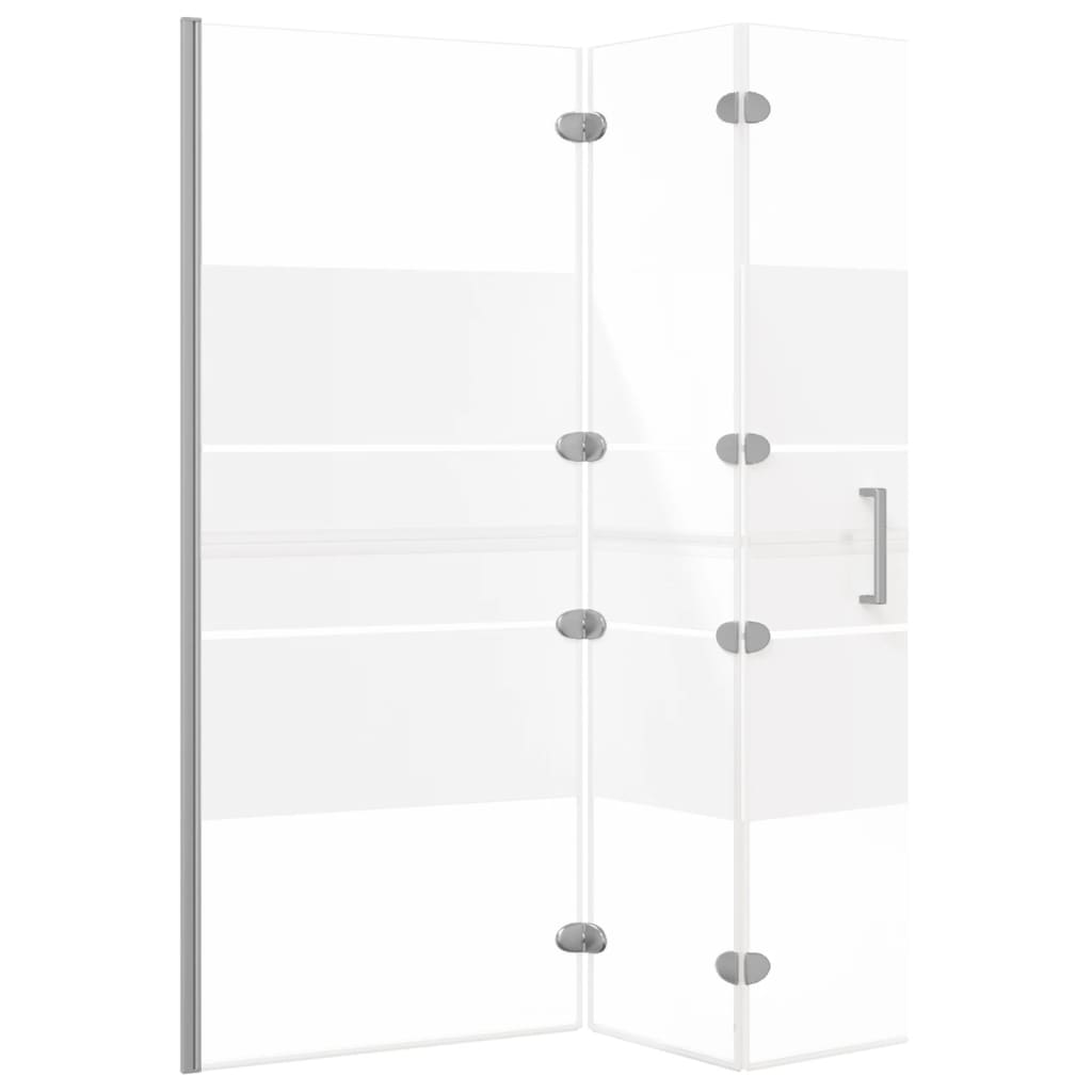 Faltbare Duschkabine ESG 120x140 cm Weiß - Premium Duschkabinen & -türen - Just €210.22! Shop now at homesales4u