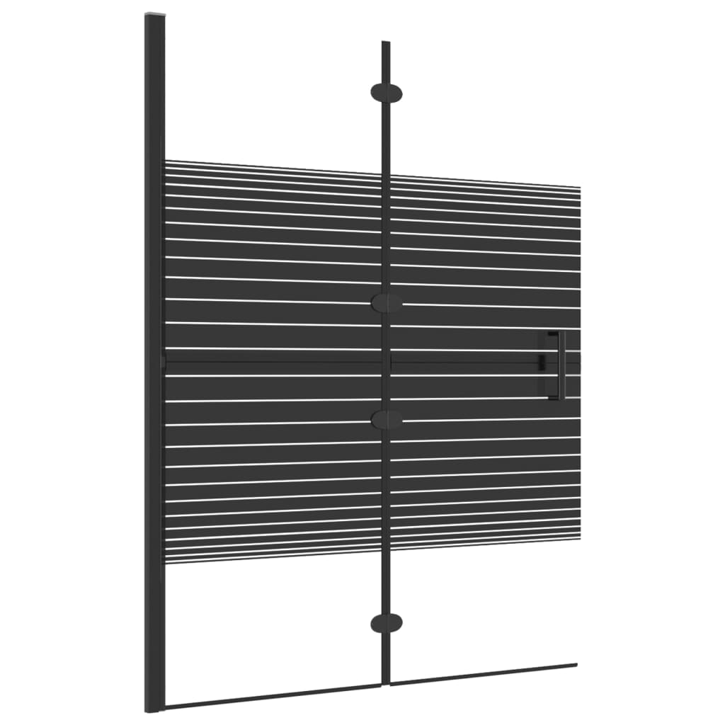 Faltbare Duschkabine ESG 100x140 cm Schwarz - Premium Duschkabinen & -türen - Just €187.05! Shop now at homesales4u