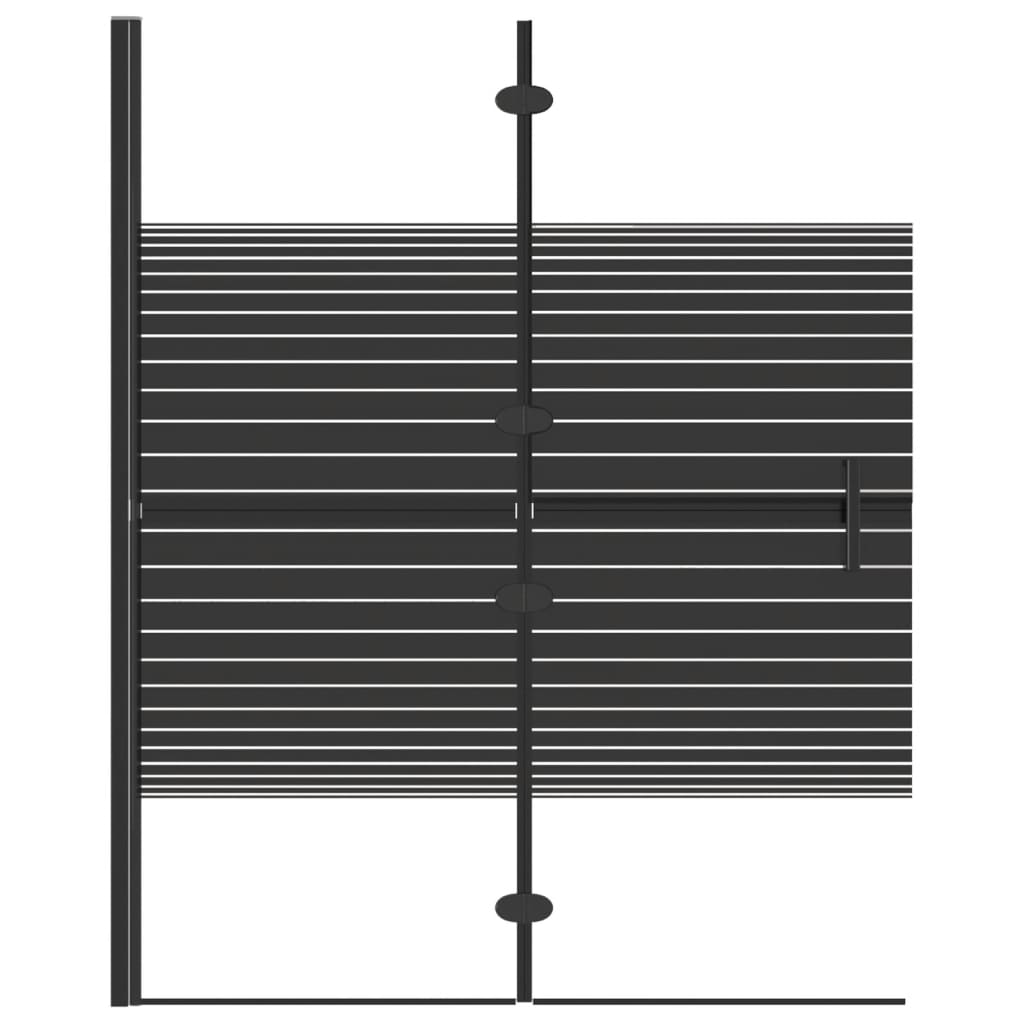 Faltbare Duschkabine ESG 100x140 cm Schwarz - Premium Duschkabinen & -türen - Just €187.05! Shop now at homesales4u