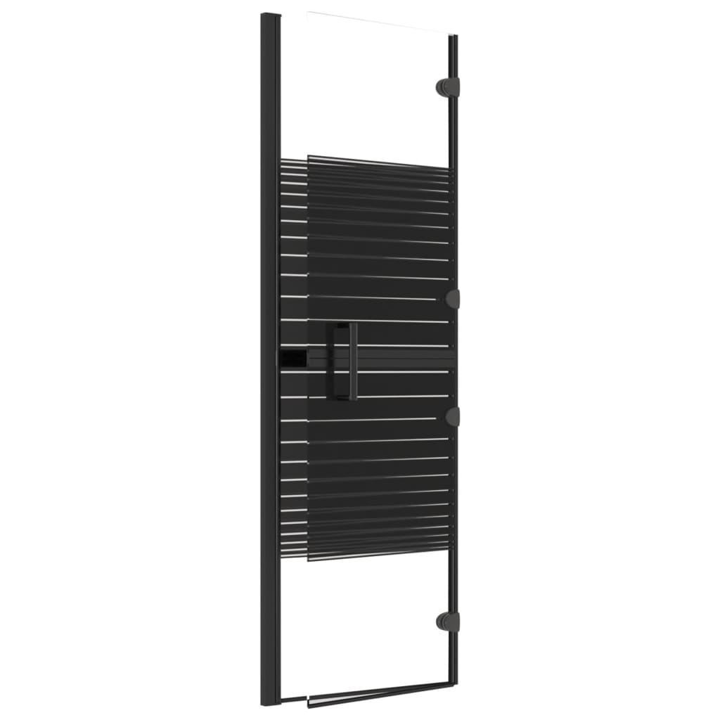 Faltbare Duschkabine ESG 100x140 cm Schwarz - Premium Duschkabinen & -türen - Just €187.05! Shop now at homesales4u