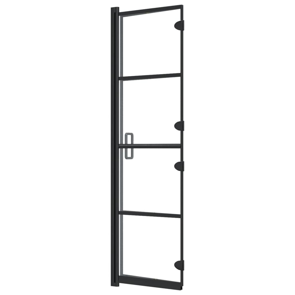Faltbare Duschkabine ESG 80x140 cm Schwarz - Premium Duschkabinen & -türen - Just €182.16! Shop now at homesales4u