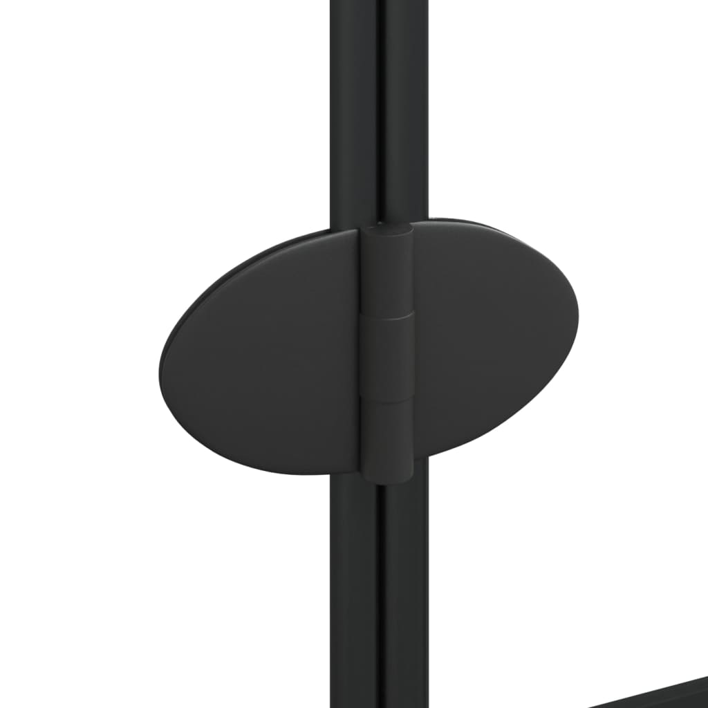 Faltbare Duschkabine ESG 100x140 cm Schwarz - Premium Duschkabinen & -türen - Just €179.80! Shop now at homesales4u