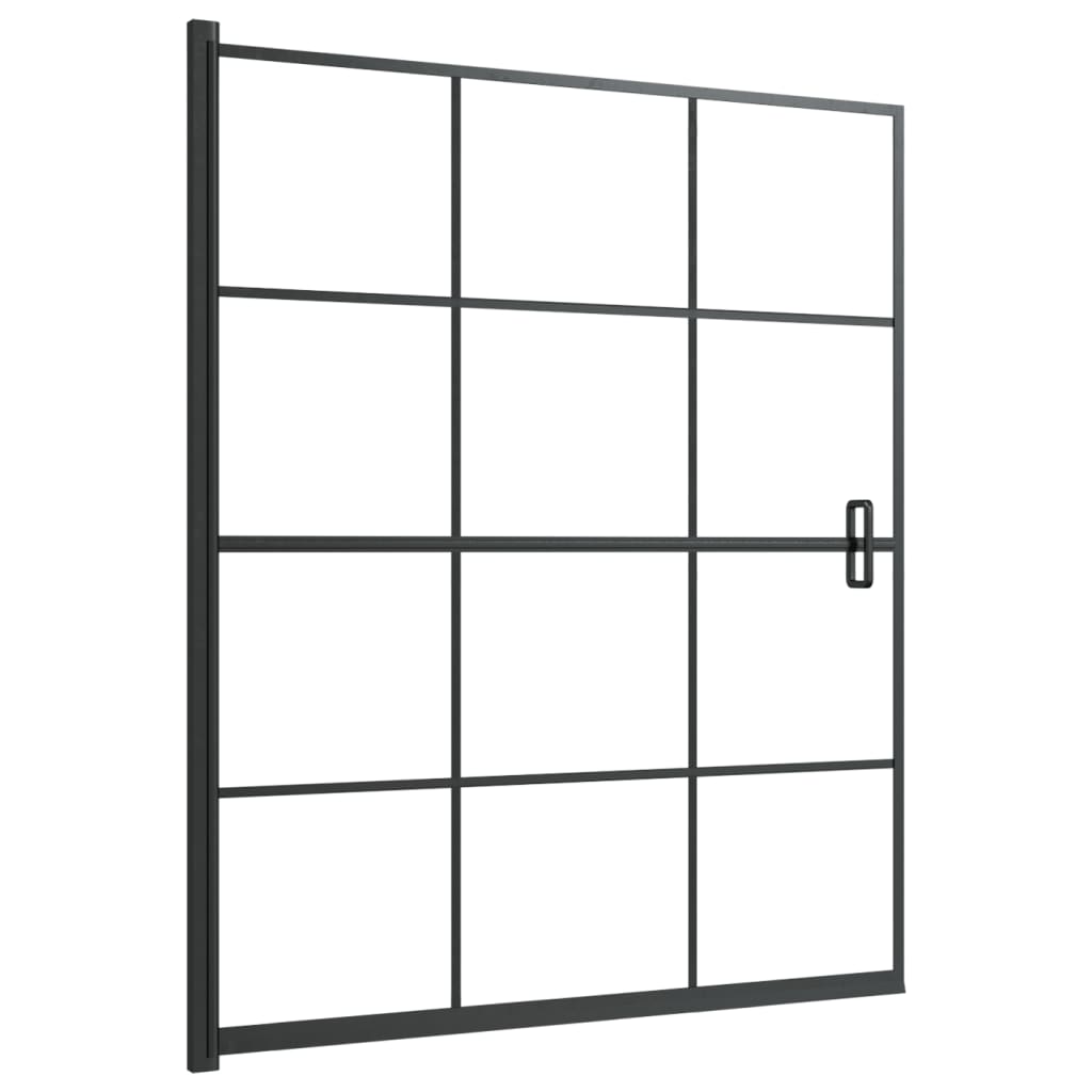 Duschkabine ESG 116x140 cm Schwarz - Premium Duschkabinen & -türen - Just €178.45! Shop now at homesales4u