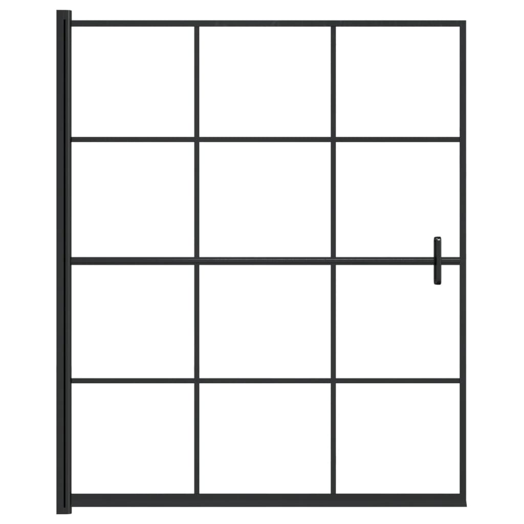 Duschkabine ESG 116x140 cm Schwarz - Premium Duschkabinen & -türen - Just €178.45! Shop now at homesales4u