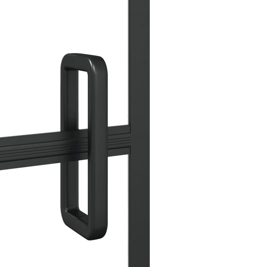 Duschkabine ESG 116x140 cm Schwarz - Premium Duschkabinen & -türen - Just €178.45! Shop now at homesales4u
