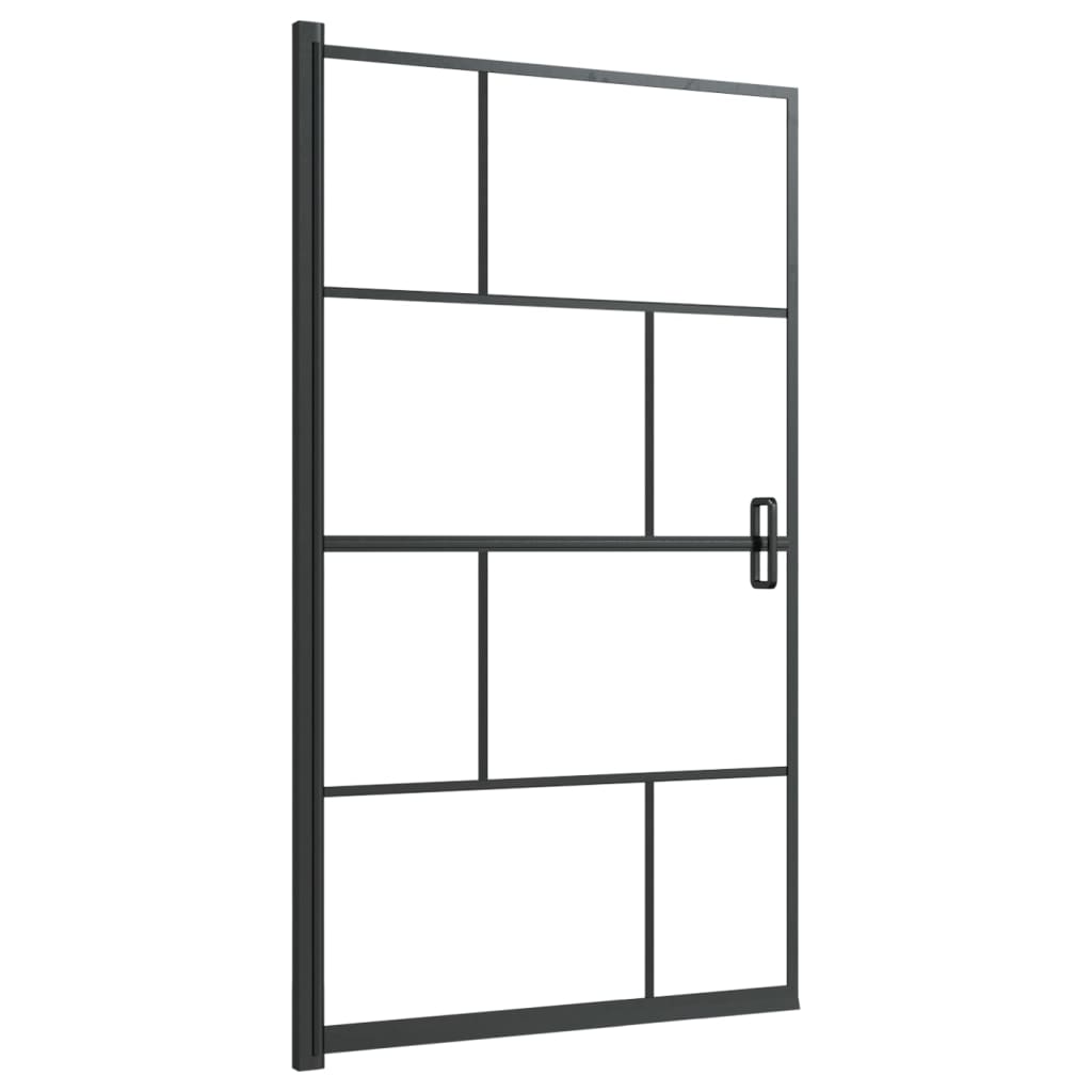 Duschkabine ESG 80x140 cm Schwarz - Premium Duschkabinen & -türen - Just €185.94! Shop now at homesales4u
