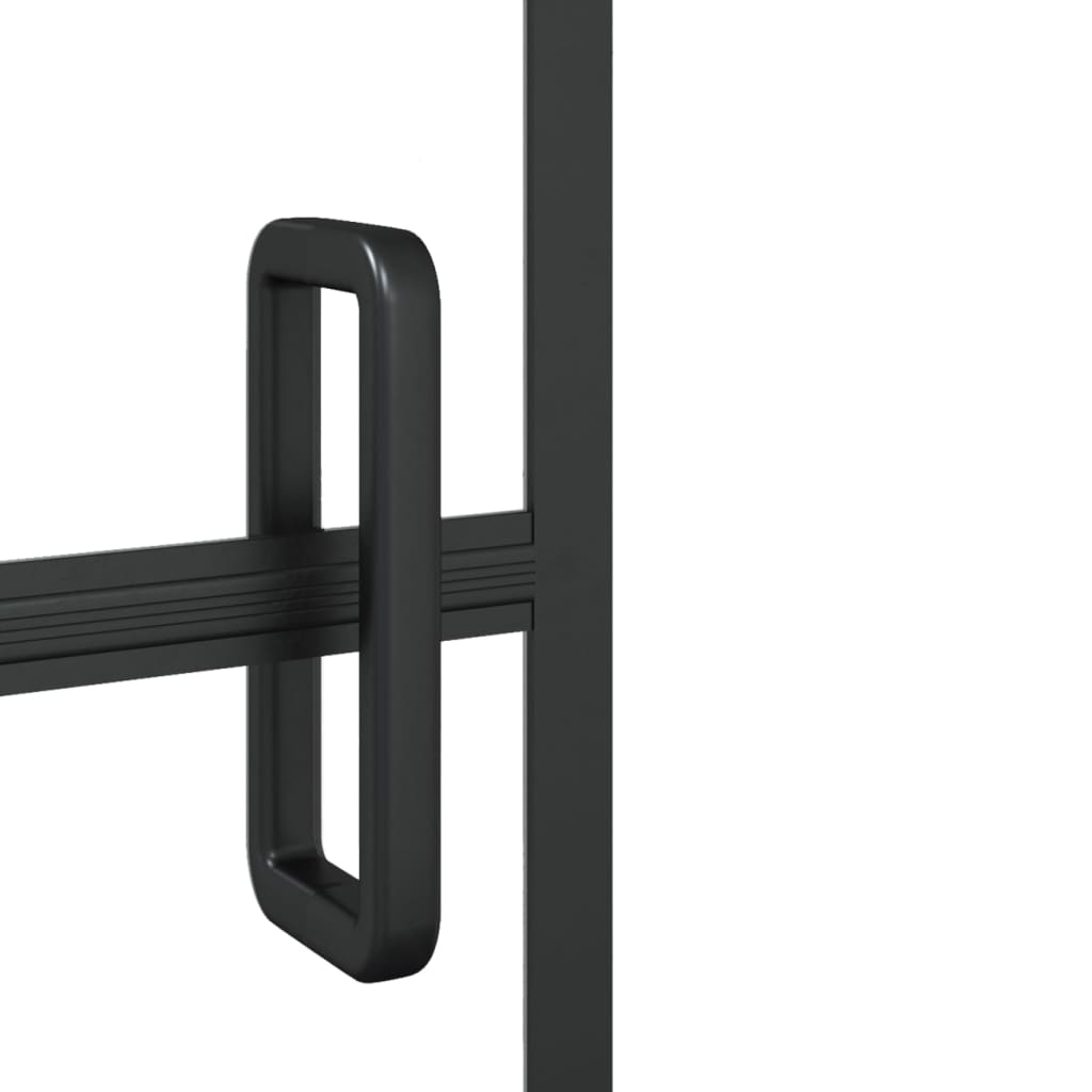 Duschkabine ESG 80x140 cm Schwarz - Premium Duschkabinen & -türen - Just €185.94! Shop now at homesales4u