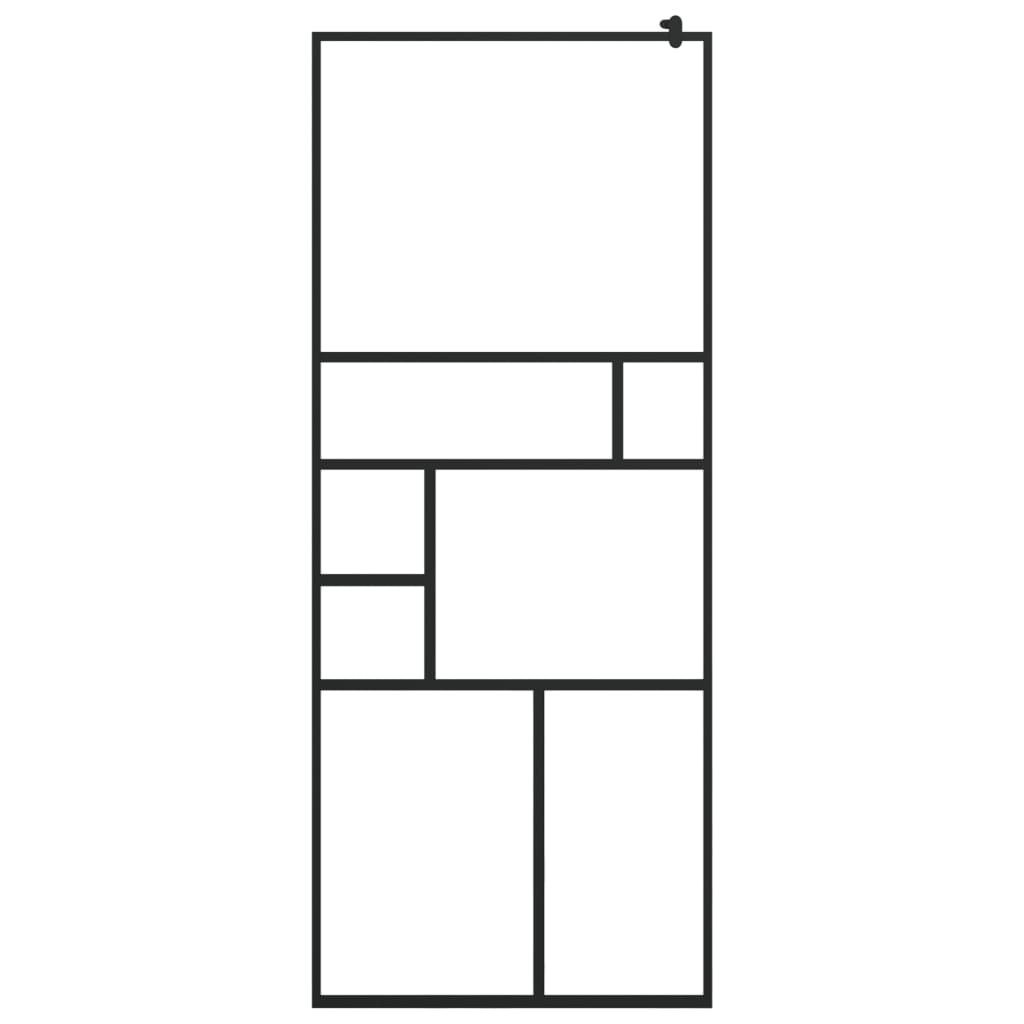 Duschwand für Begehbare Dusche mit Klarem ESG Glas 80x195 cm - Premium Duschwände - Just €200.02! Shop now at homesales4u