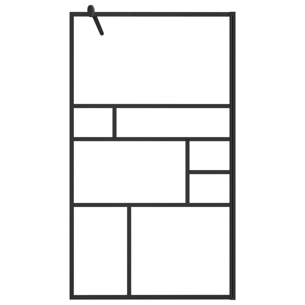 Duschwand für Begehbare Dusche mit Klarem ESG Glas 90x195 cm - Premium Duschwände - Just €220.06! Shop now at homesales4u