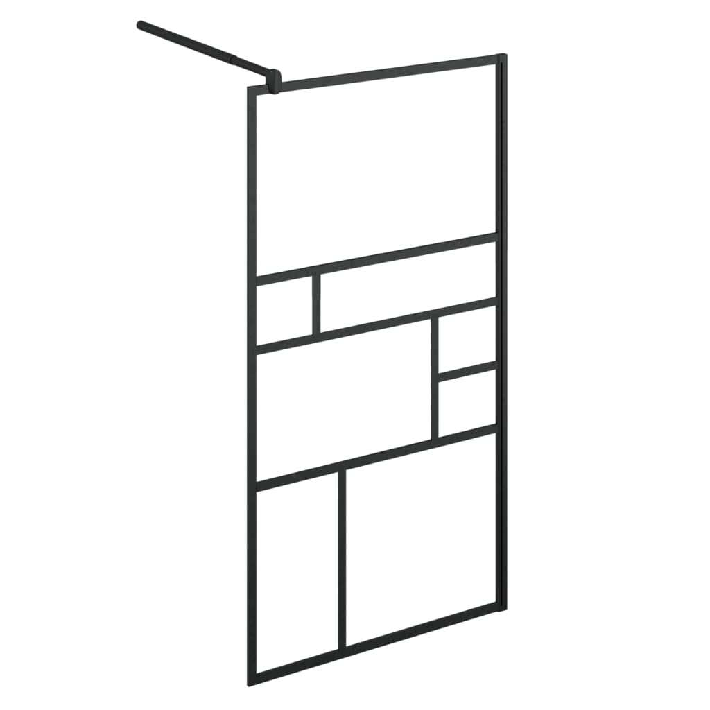 Duschwand für Begehbare Dusche mit Klarem ESG Glas 90x195 cm - Premium Duschwände - Just €220.06! Shop now at homesales4u