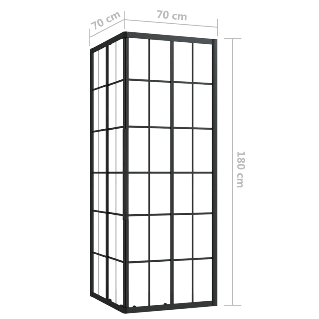 Duschkabine ESG 70x70x180 cm - Premium Duschkabinen & -türen - Just €334.71! Shop now at homesales4u