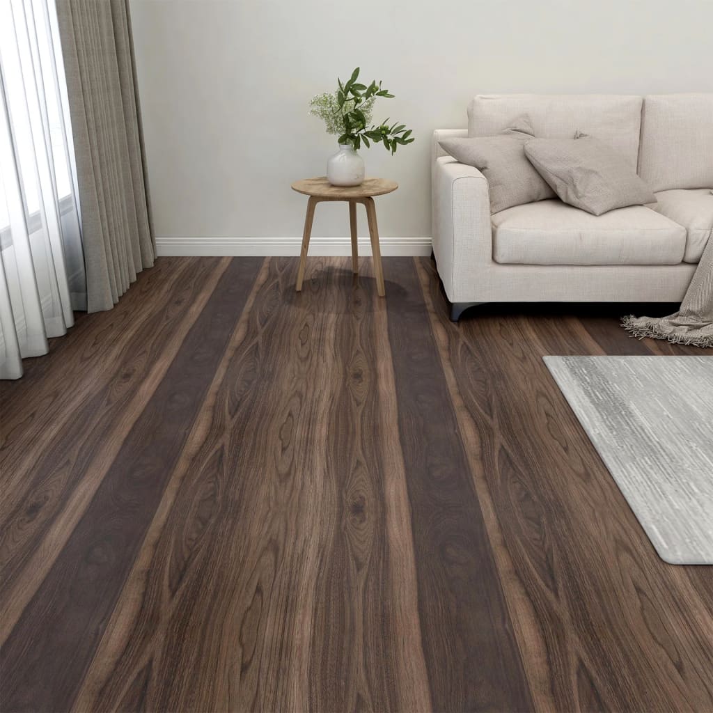 PVC-Fliesen Selbstklebend 20 Stk. 1,86 m² Dunkelbraun - Premium Fußböden & Teppichböden - Just €43.63! Shop now at homesales4u