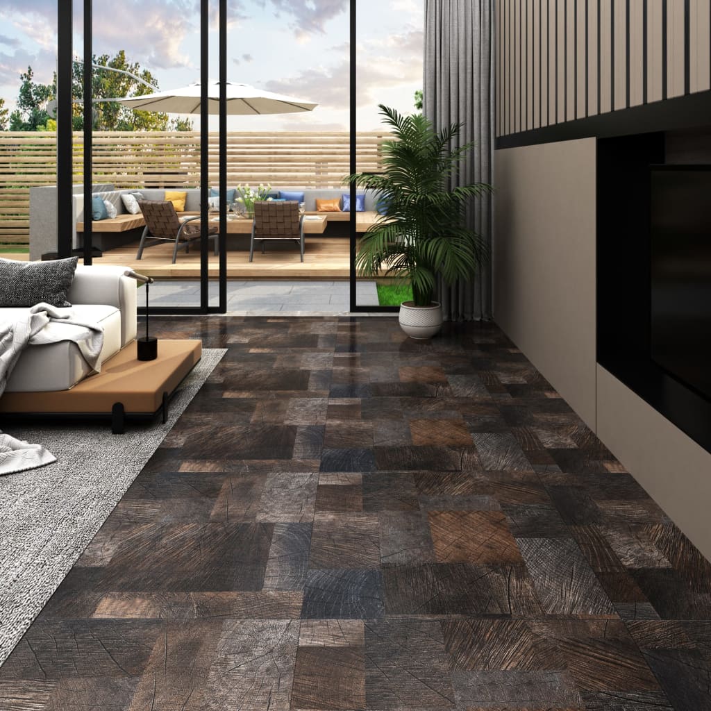 PVC-Fliesen Selbstklebend 20 Stk. 1,86 m² Holzoptik - Premium Fußböden & Teppichböden - Just €49.21! Shop now at homesales4u
