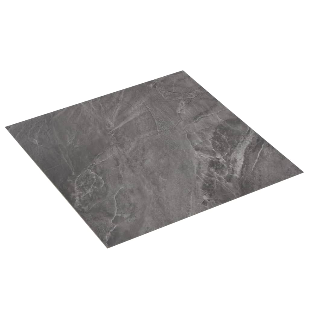 PVC-Fliesen Selbstklebend 20 Stk. 1,86 m² Schwarz - Premium Fußböden & Teppichböden - Just €49.67! Shop now at homesales4u