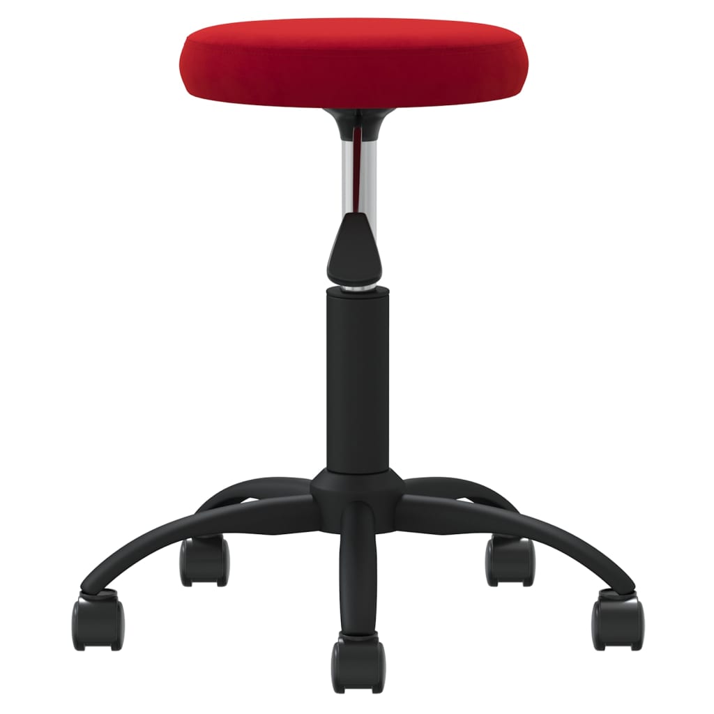 Bürostuhl Drehbar Weinrot Samt - Premium Bürostühle - Just €62.54! Shop now at homesales4u