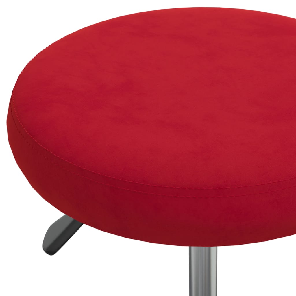Bürostuhl Drehbar Weinrot Samt - Premium Bürostühle - Just €62.54! Shop now at homesales4u
