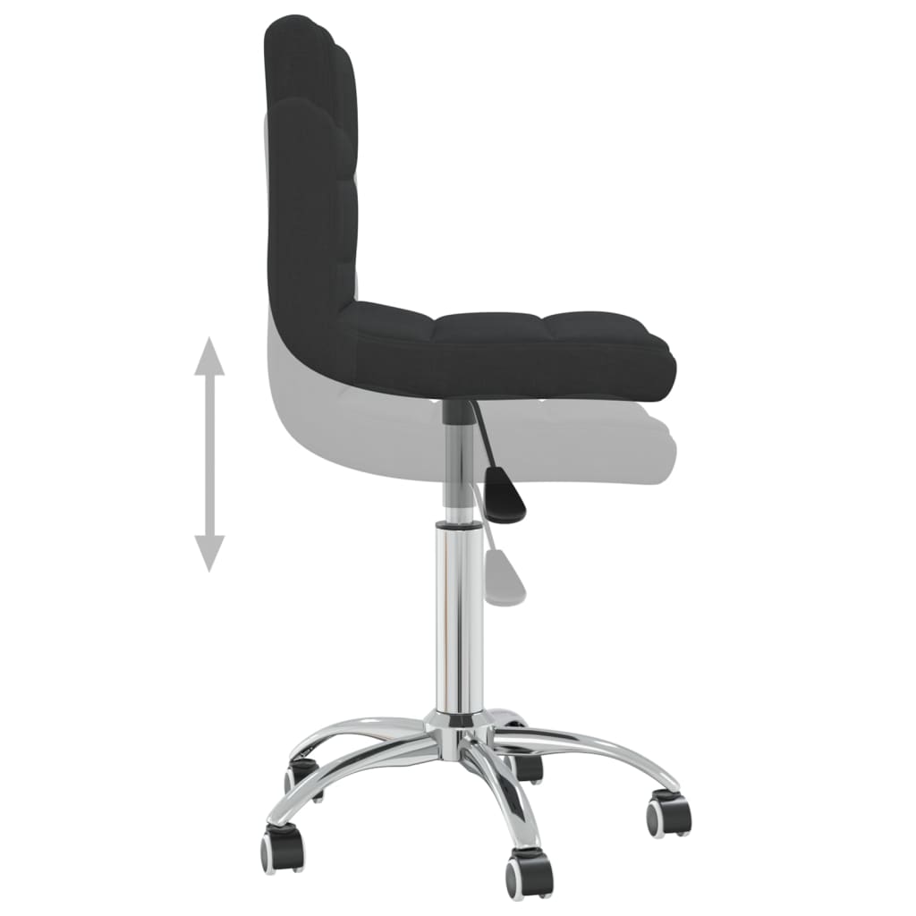 Bürostuhl Drehbar Schwarz Stoff - Premium Bürostühle - Just €95.89! Shop now at homesales4u