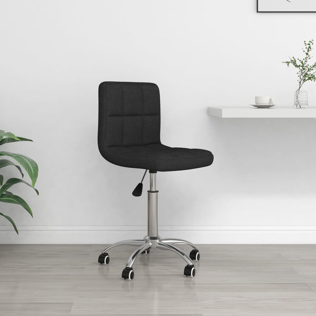 Bürostuhl Drehbar Schwarz Stoff - Premium Bürostühle - Just €95.89! Shop now at homesales4u