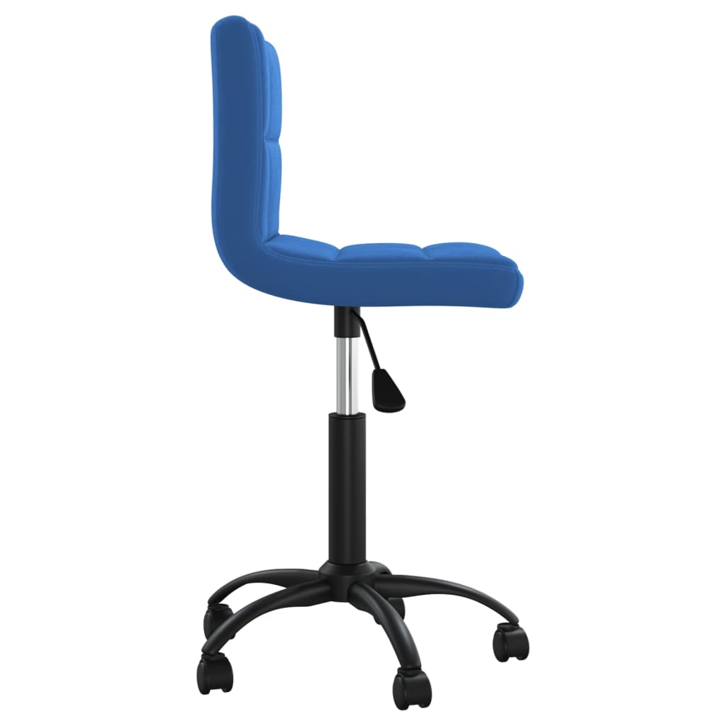 Bürostuhl Drehbar Blau Samt - Premium Bürostühle - Just €107.61! Shop now at homesales4u