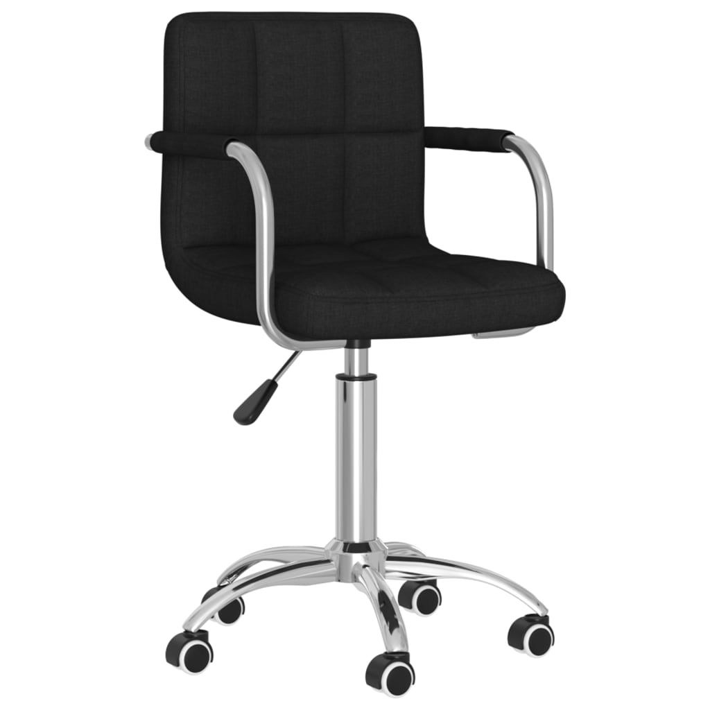 Bürostuhl Drehbar Schwarz Stoff - Premium Bürostühle - Just €117.60! Shop now at homesales4u