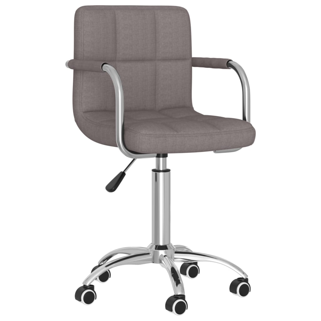 Bürostuhl Drehbar Taupe Stoff - Premium Bürostühle - Just €109.16! Shop now at homesales4u