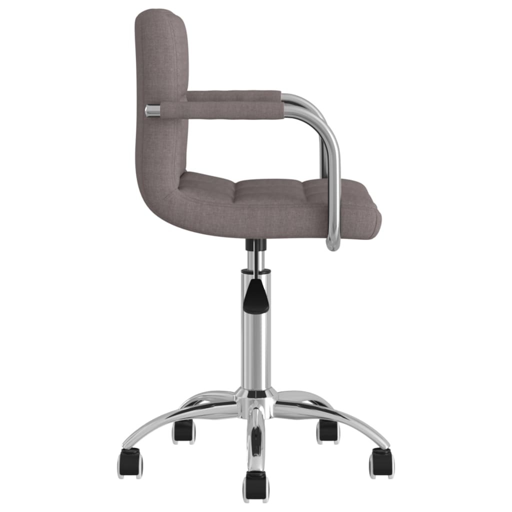 Bürostuhl Drehbar Taupe Stoff - Premium Bürostühle - Just €109.16! Shop now at homesales4u