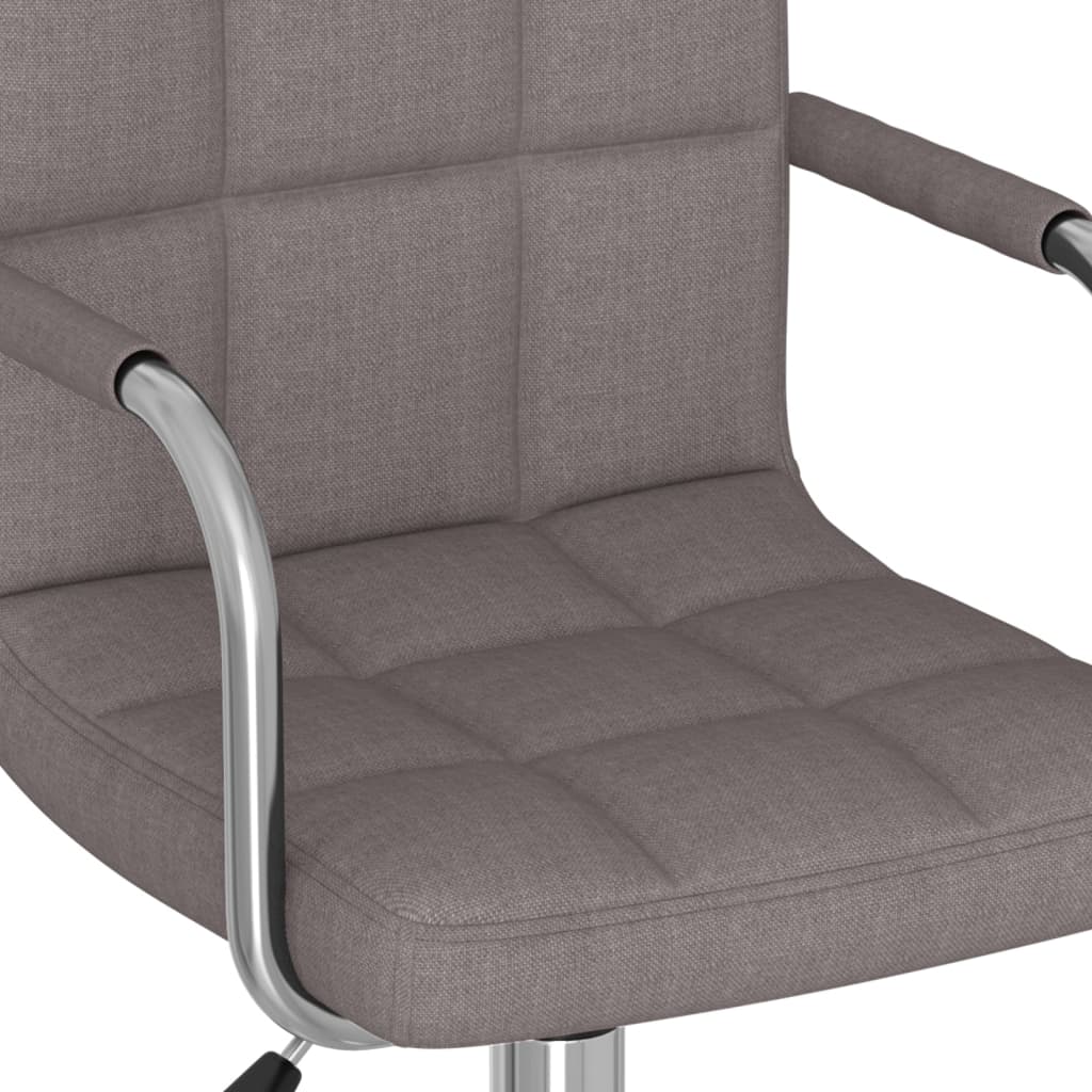 Bürostuhl Drehbar Taupe Stoff - Premium Bürostühle - Just €109.16! Shop now at homesales4u