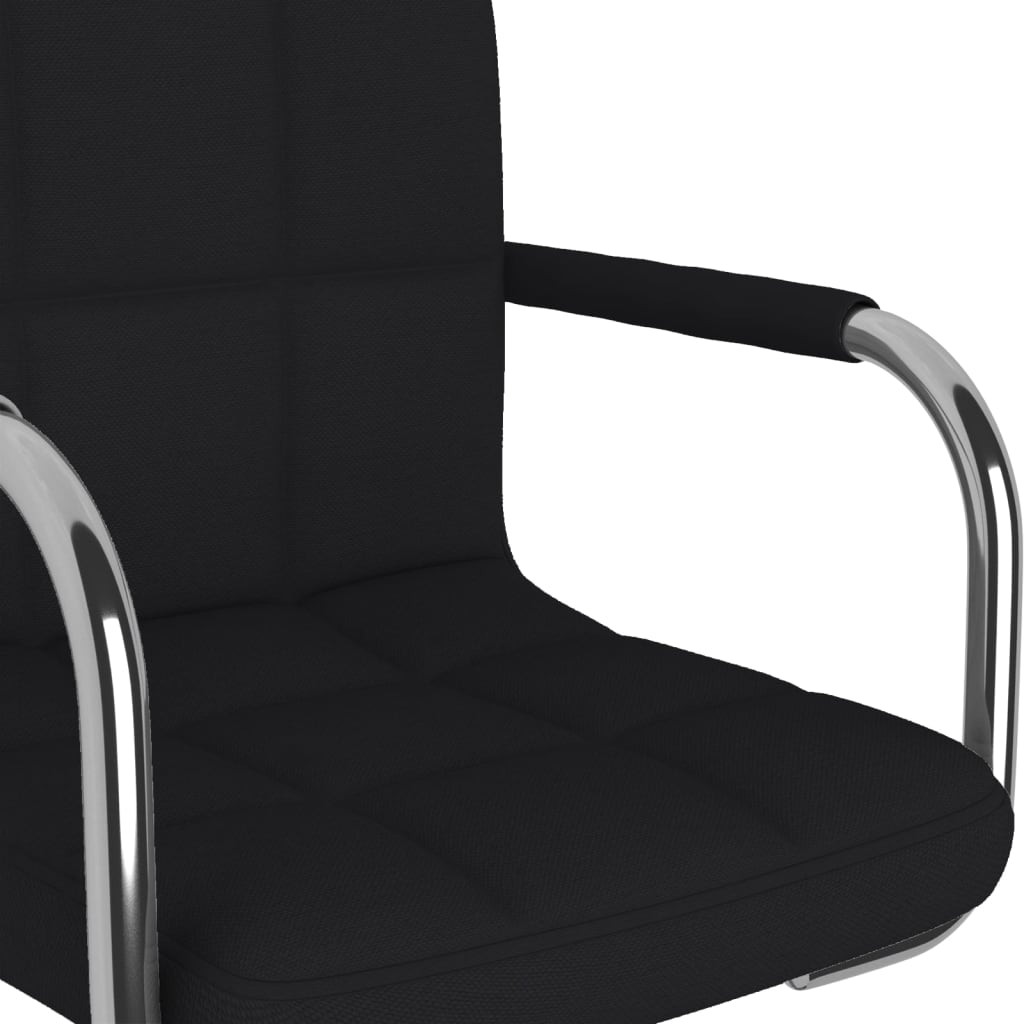Bürostuhl Drehbar Schwarz Stoff - Premium Bürostühle - Just €118.96! Shop now at homesales4u