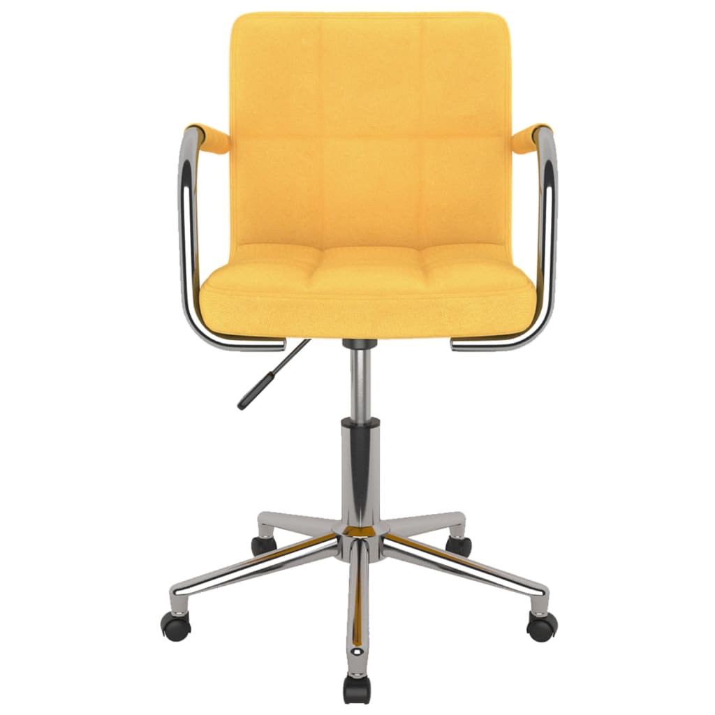 Bürostuhl Drehbar Senfgelb Stoff - Premium Bürostühle - Just €123.58! Shop now at homesales4u