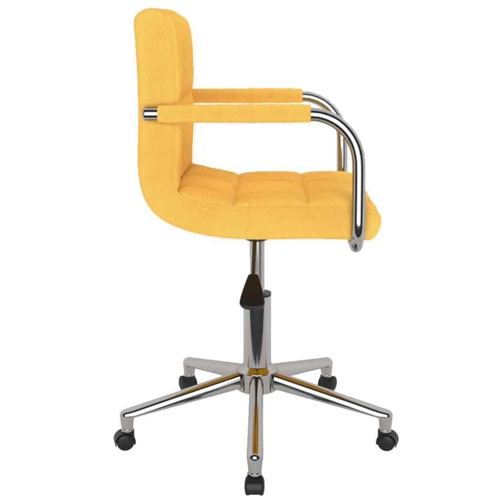 Bürostuhl Drehbar Senfgelb Stoff - Premium Bürostühle - Just €123.58! Shop now at homesales4u